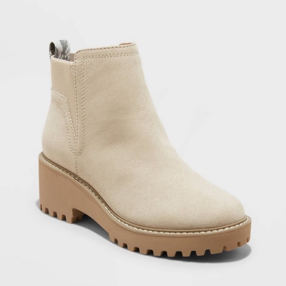 Universal Thread Shoes - Universal Thread Taci Ankle Boots (Light Taupe)